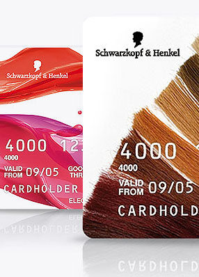 Schwarzkopf & Henkel / karty płatnicze